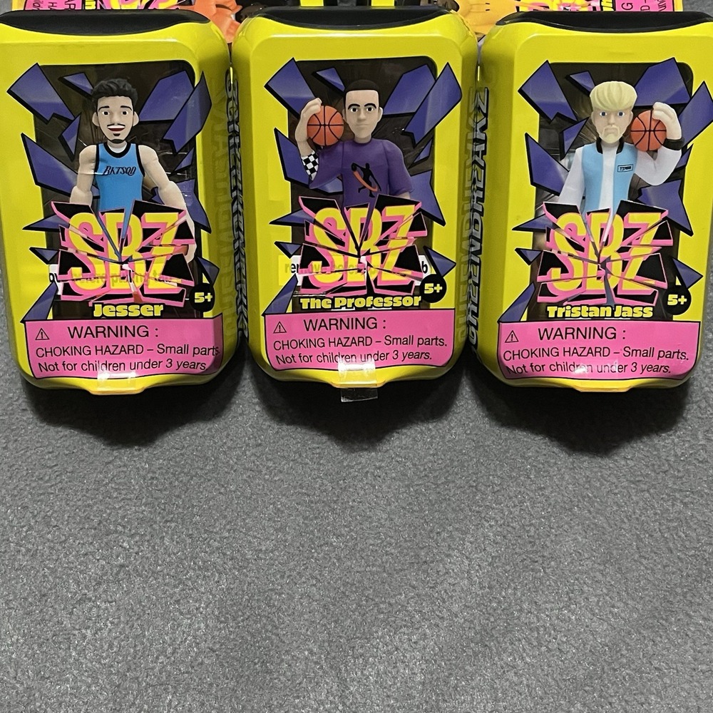ScreenBreakZ SBZ Collectible Figures: Jesser,‎ Tristan Jass, The Professor NIP